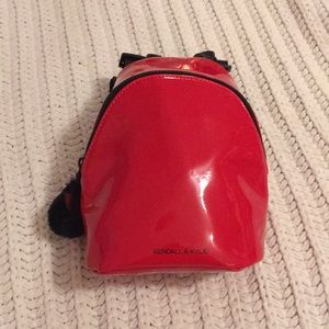Red Kendall & Kylie mini backpack NWT